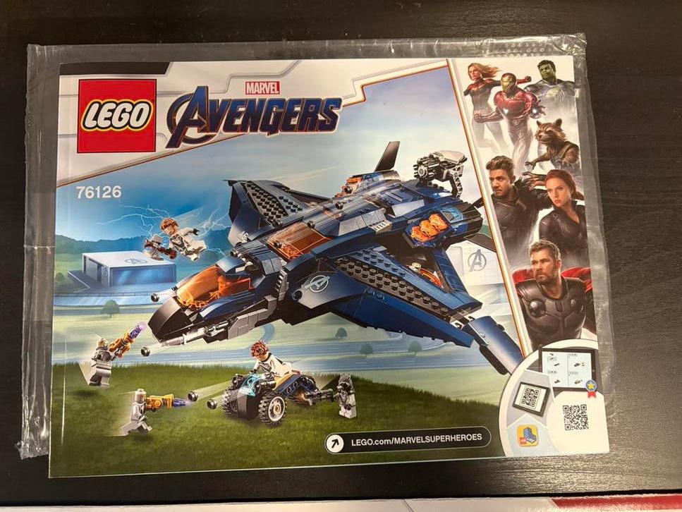 Lego Marvel Ultimate Quinjet 76126, Kinderen en Baby's, Speelgoed | Duplo en Lego, Marvel, Lego, Ophalen of Verzenden, Zo goed als nieuw