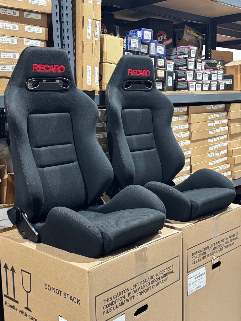 Recaro SR5 Speed stof velours zwart kuipstoel sportstoel