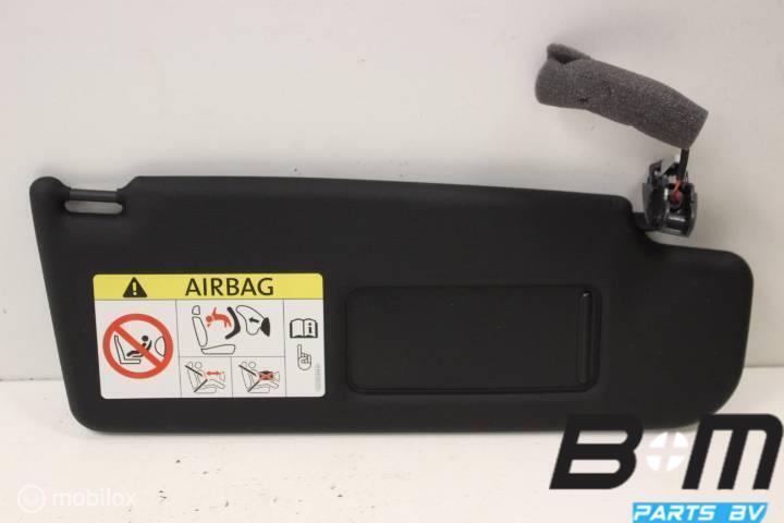 Zwarte Zonneklep rechts VW Scirocco R FL 1K8857552J, Gebruikt