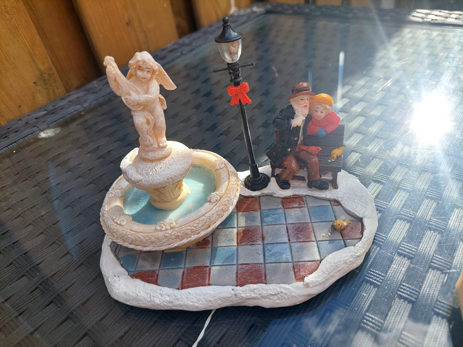 kerstdorp fontein, Ophalen of Verzenden, Nieuw