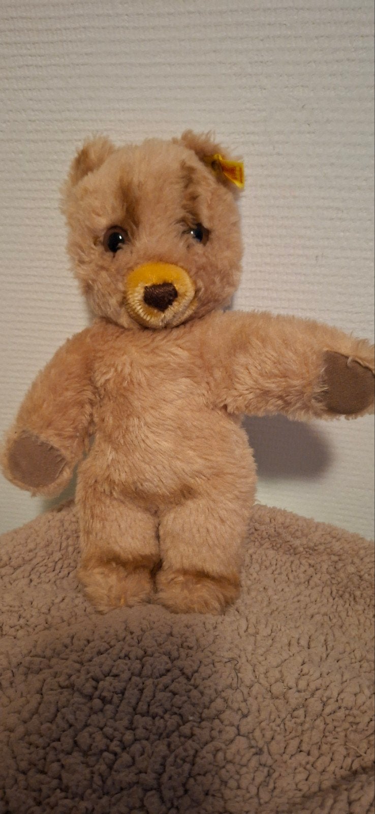 Oude Steiff Beer - Vintage Knuffel, Verzamelen, Ophalen of Verzenden, Gebruikt