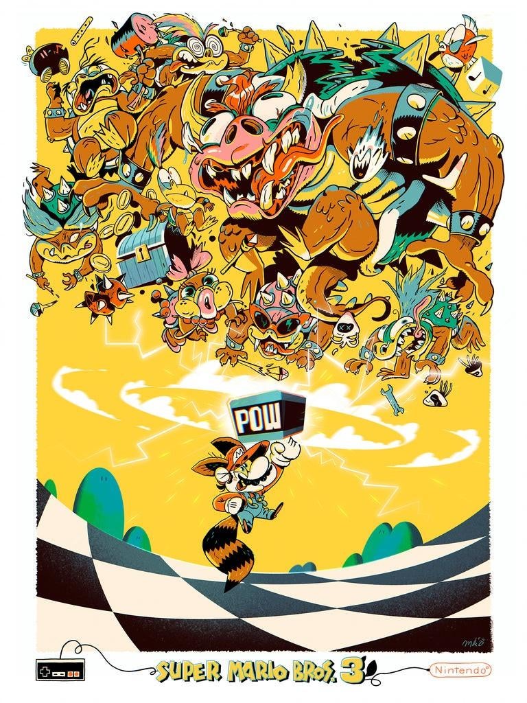Super mario bros, Ophalen of Verzenden, Zo goed als nieuw, A1 t/m A3, Film en Tv