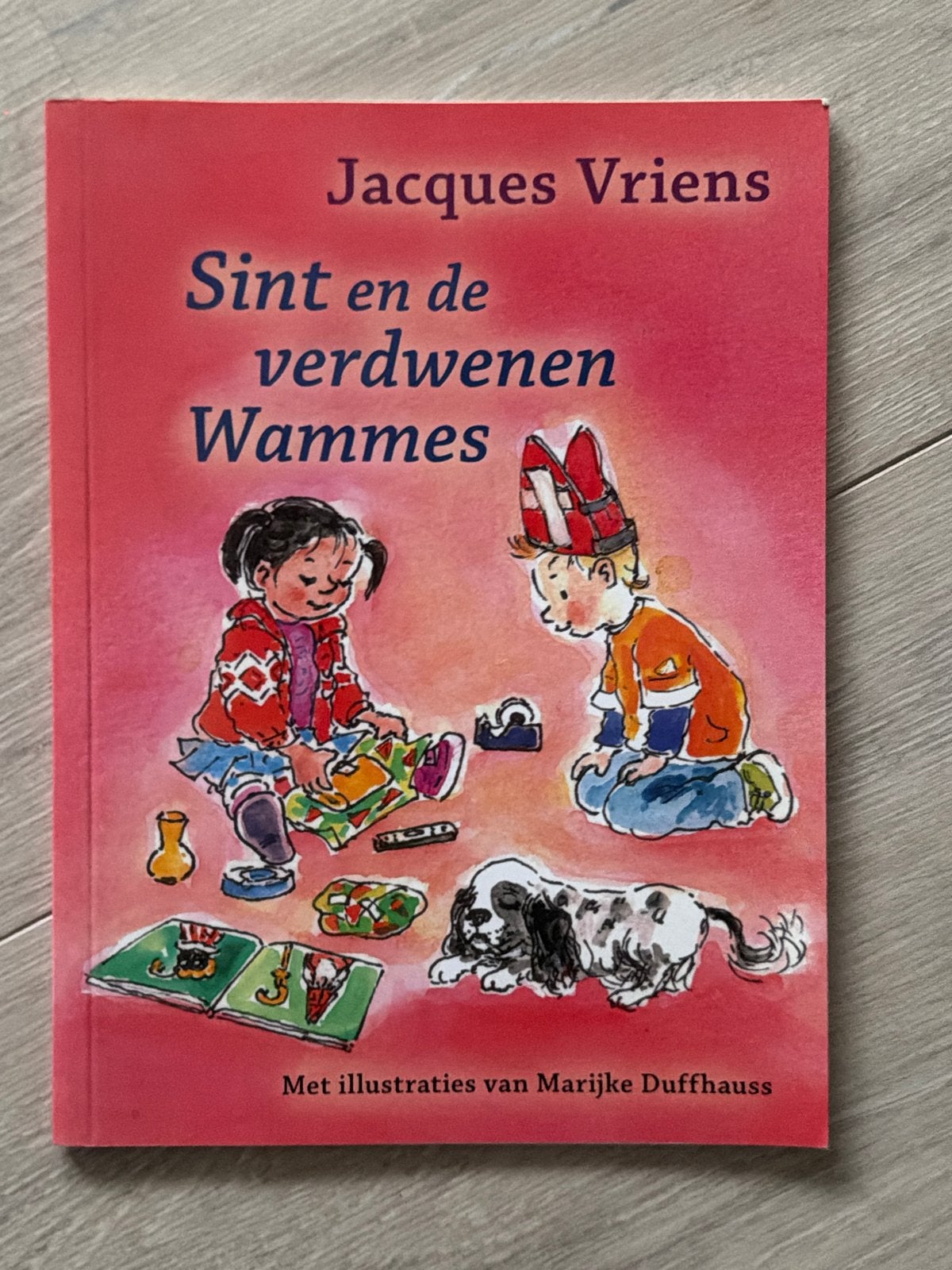 Sint en de verdwenen Wammes - Jacques Vriens, Boeken, Ophalen of Verzenden, Zo goed als nieuw, Fictie algemeen