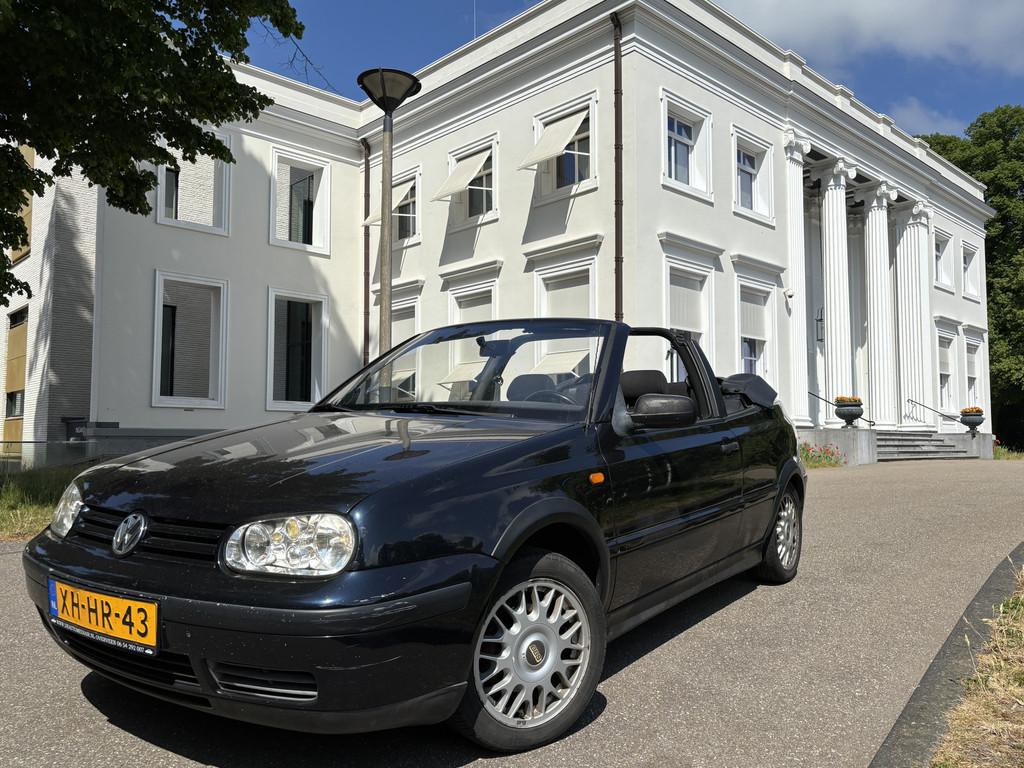 Volkswagen Golf 4 CABRIO, 1.8 SLECHTS 9.000 KM P/JR !, Cabriolet, Origineel Nederlands, Bedrijf, Handgeschakeld