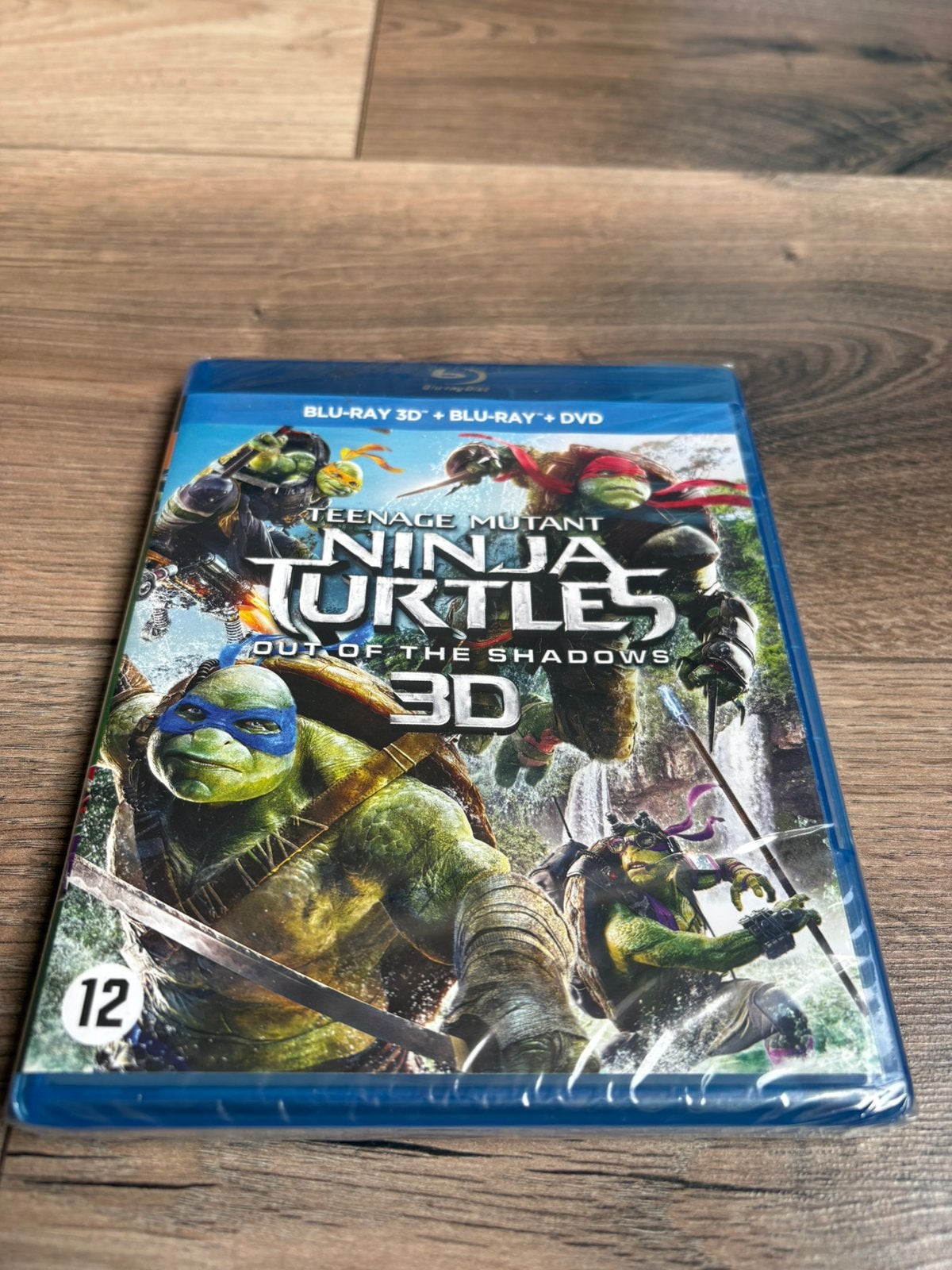 Turtles Out of the Shadows 3D blu ray *Nieuw in plastic*, Cd's en Dvd's, Blu-ray, Ophalen of Verzenden, Zo goed als nieuw