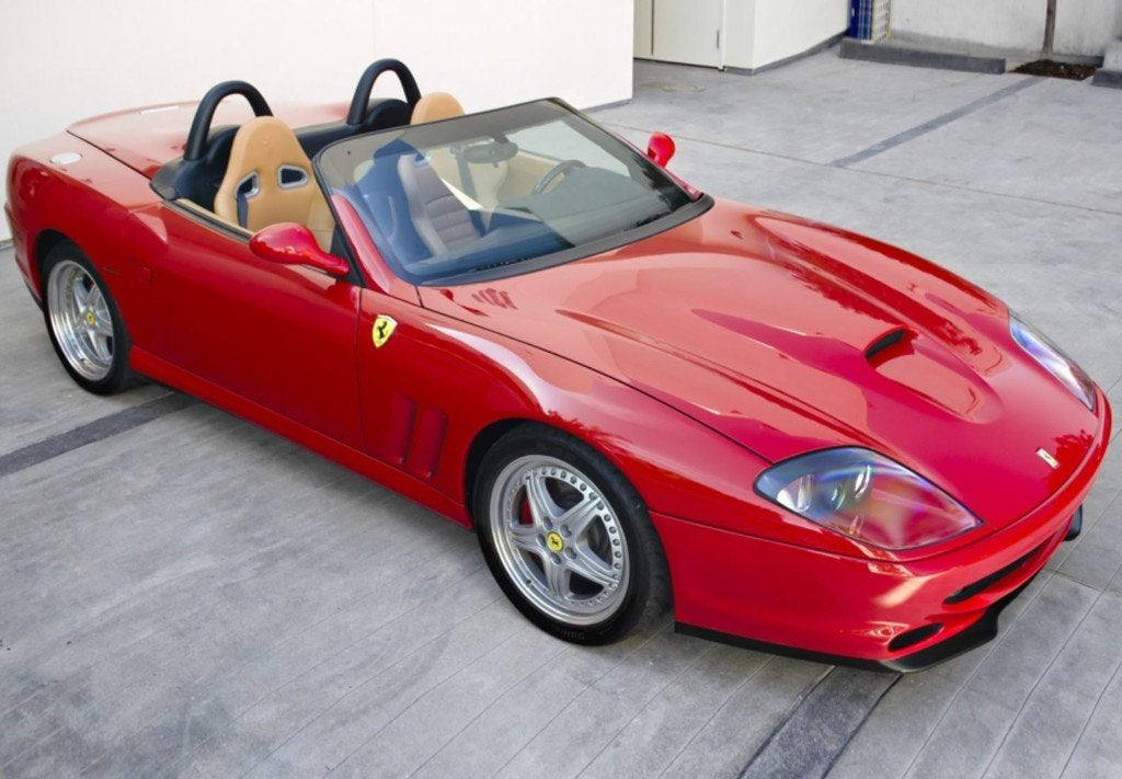 Ferrari 550 Barchetta rood BBR 1:18 NIEUW ! C4F, Overige merken, BBR, ., Nieuw
