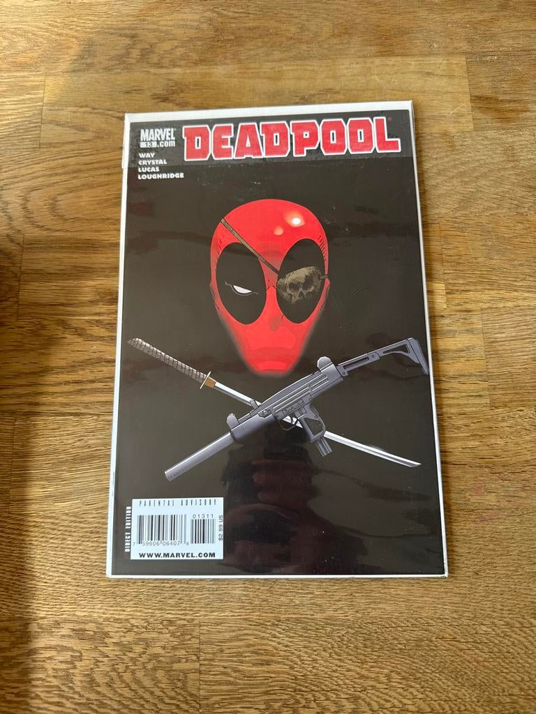 Deadpool Marvel Comic - Way, Crystal, Lucas, Loughridge, Boeken, Strips | Comics, Zo goed als nieuw, Eén comic, Amerika, Ophalen of Verzenden
