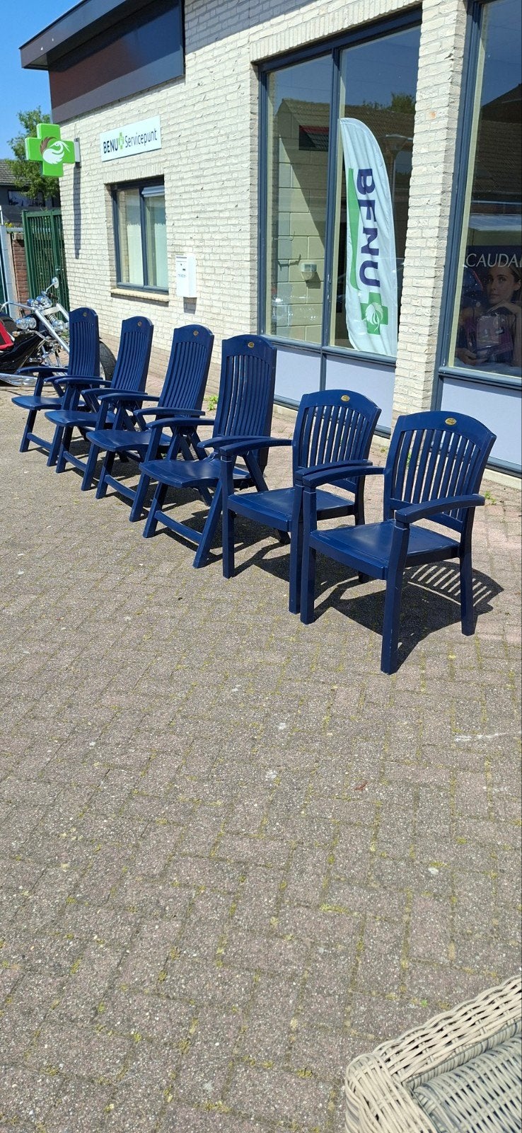 Hartman Prestige Selection Tuinstoelen - 6 stuks, Ophalen, Gebruikt, Kunststof