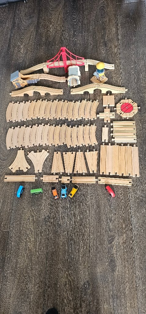 Thomas de trein Hout Set 12, Kinderen en Baby's, Ophalen of Verzenden, Zo goed als nieuw