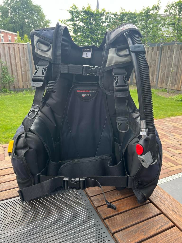 Mares Trimvest (BCD) - Maat L - Zo goed als nieuw, Watersport en Boten, Duiken, Ophalen of Verzenden, Zo goed als nieuw, Trimvest of Wing