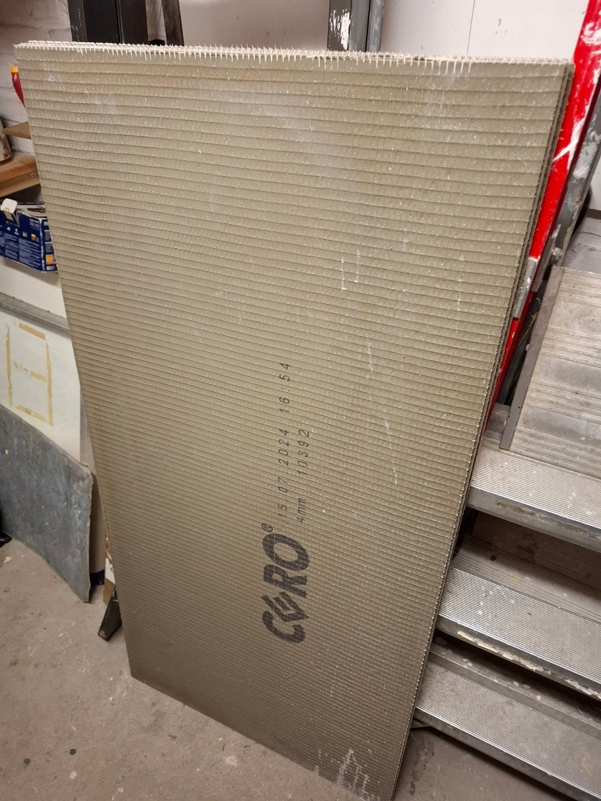 Tegelplaat 5 mm dik, Doe-het-zelf en Verbouw, Platen en Panelen, Ophalen, Nieuw
