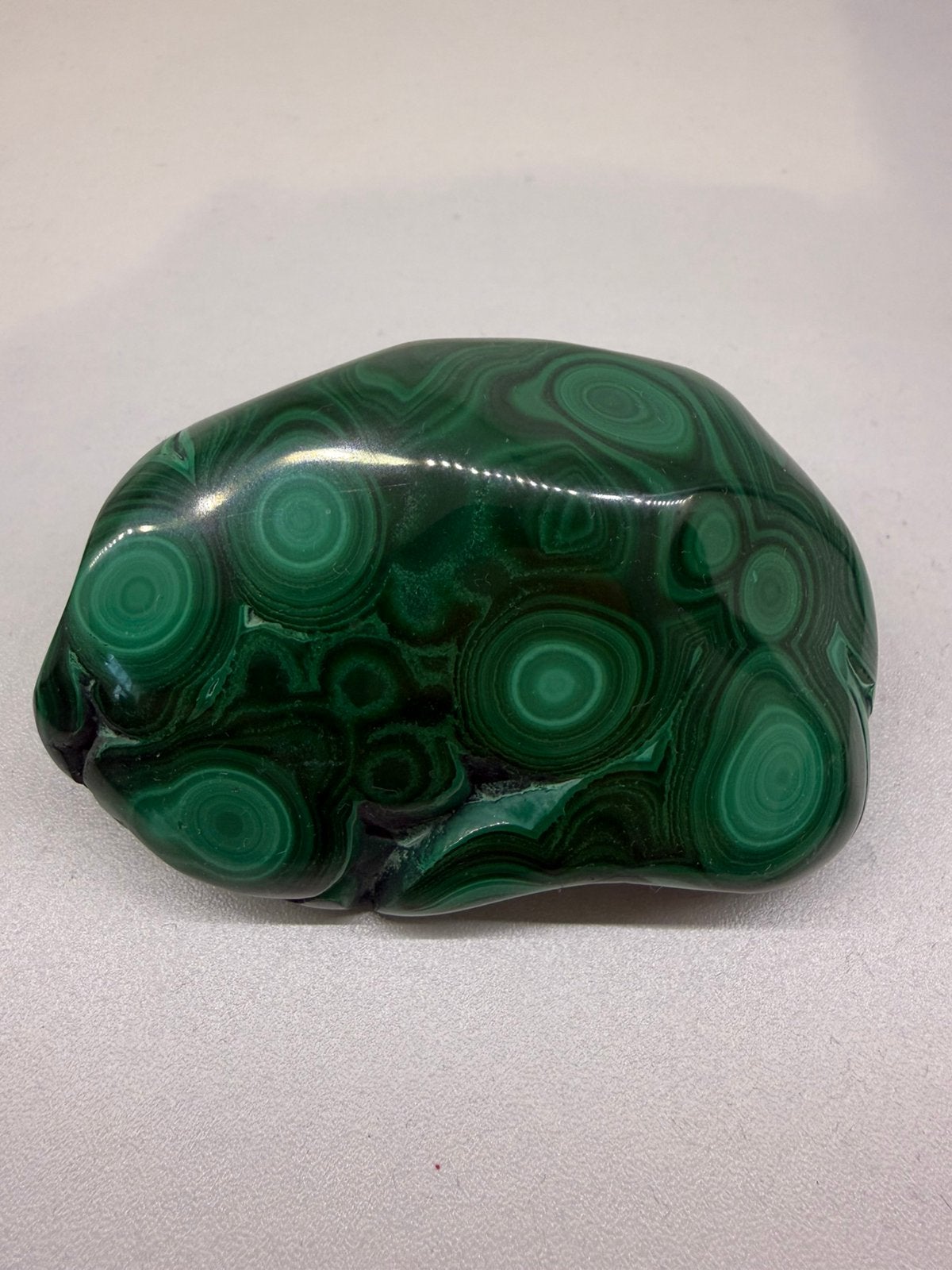 Gepolijst malachiet, Verzamelen, Mineralen en Fossielen, Ophalen of Verzenden, Mineraal