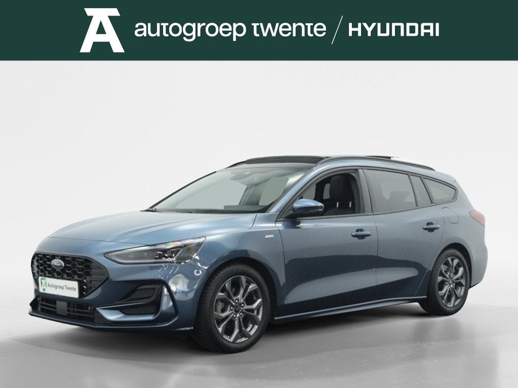 Ford FOCUS Wagon 1.0 EcoBoos ST Line X | Panoramadak | Trekh, 12 maanden, Stof, Gebruikt, Euro 6