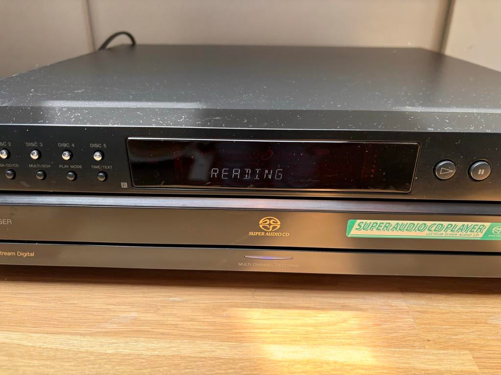 Sony SCD-CE595 Super Audio CD-speler - 5-disc wisselaar, Ophalen, Gebruikt, Sony, Wisselaar