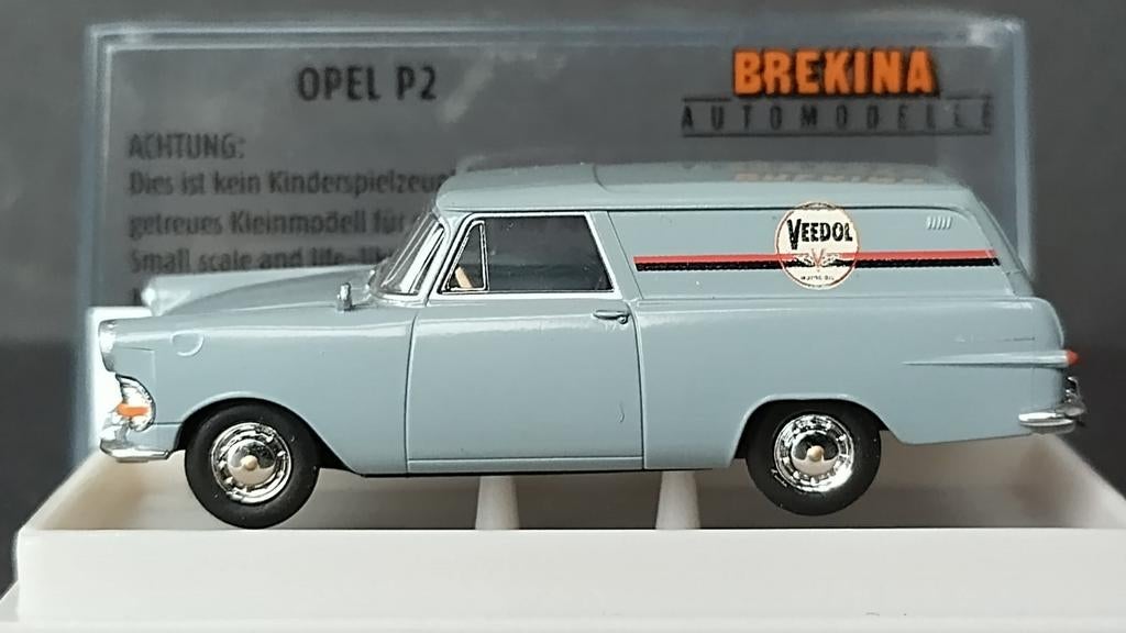 Opel Rekord p2 Caravan 1:87 H0 Brekina Pol, Hobby en Vrije tijd, Modelauto's | 1:87, Auto, Info@brekina de, Brekina, Brekina gmbh