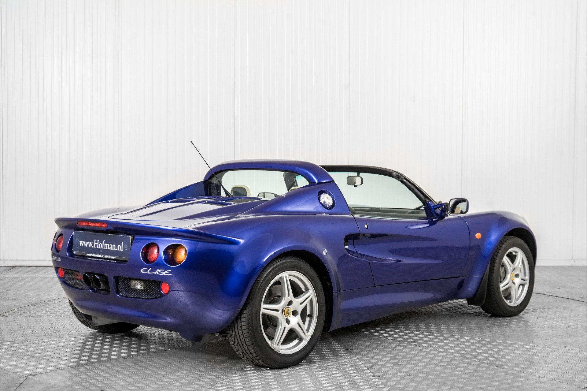 Lotus Elise 1.8-16V 120 LHD (bj 1998), Auto's, Lotus, Achterwielaandrijving, Gebruikt, Cabriolet, Blauw