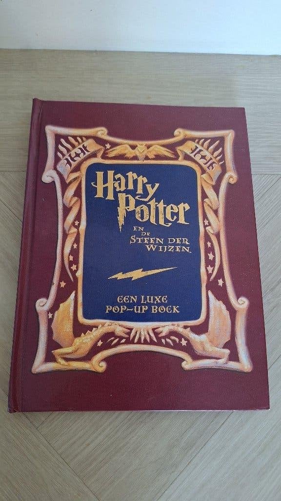 Harry Potter en de Steen der Wijzen Luxe Pop-up Boek, Ophalen of Verzenden, Zo goed als nieuw, J.K. Rowling