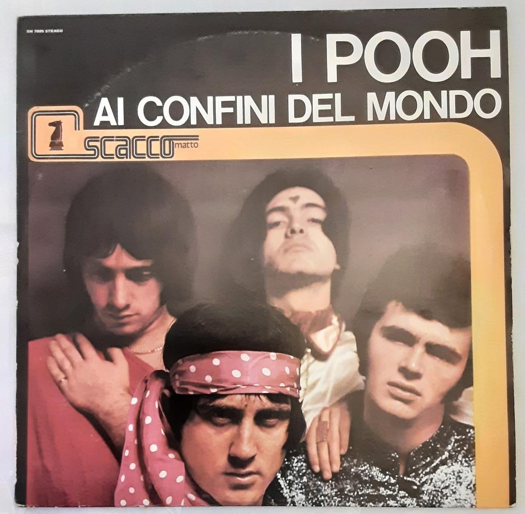 I Pooh - Ai Confini Del Mondo (Vinyl), Gebruikt, Fotohoes, 7 inch, Ophalen of Verzenden