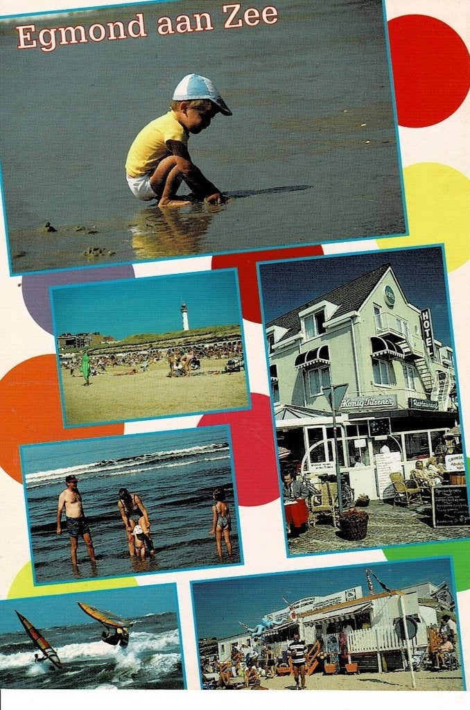 Egmond aan Zee, Ophalen of Verzenden, Gelopen, Noord-Holland