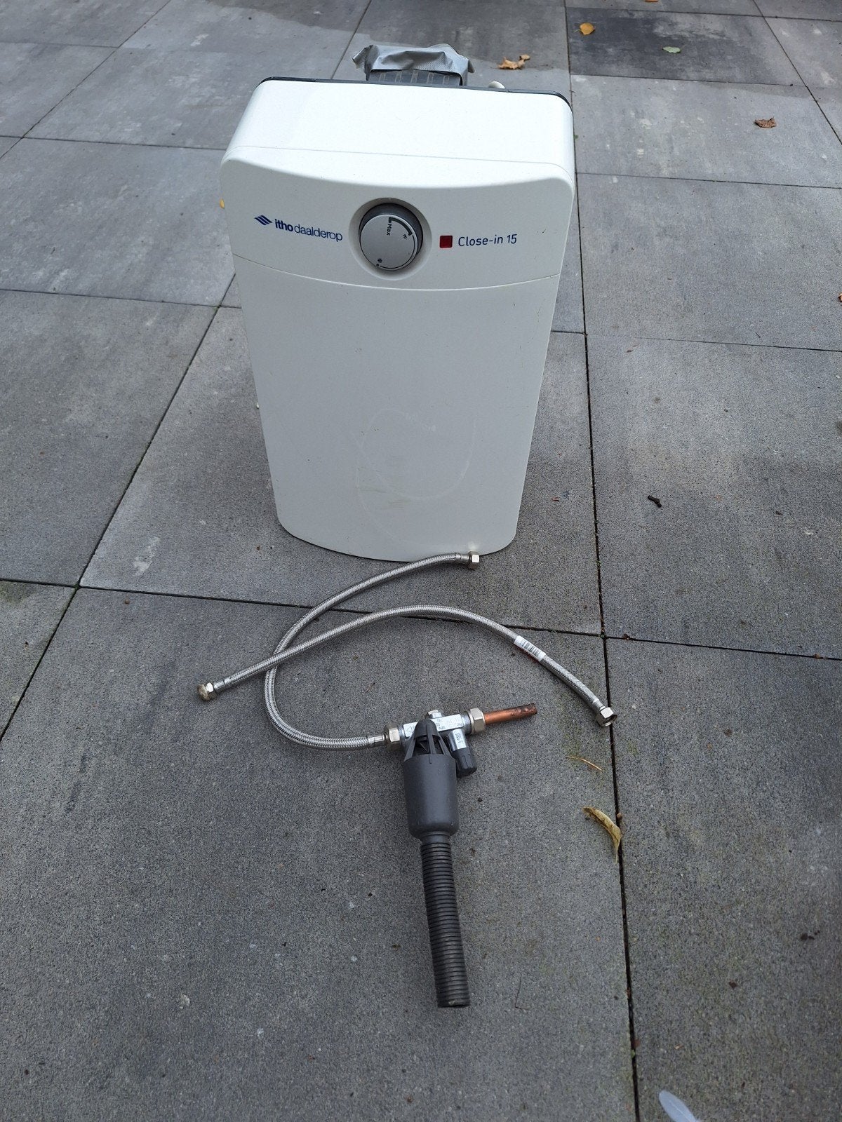Itho Daalderop Close-in 15 liter boiler, Ophalen, Gebruikt, Aardgas, Boiler