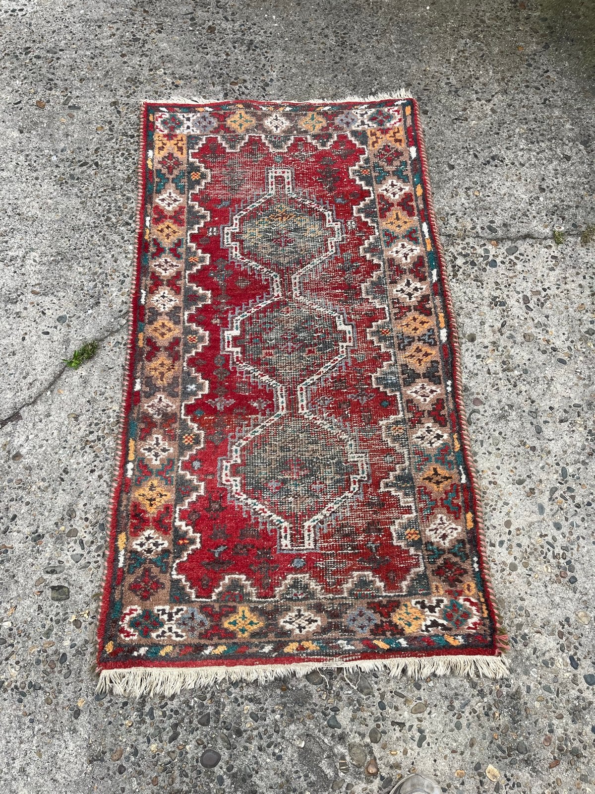 Perzisch tapijt, Ophalen, Gebruikt, 200 cm of meer, 50 tot 100 cm