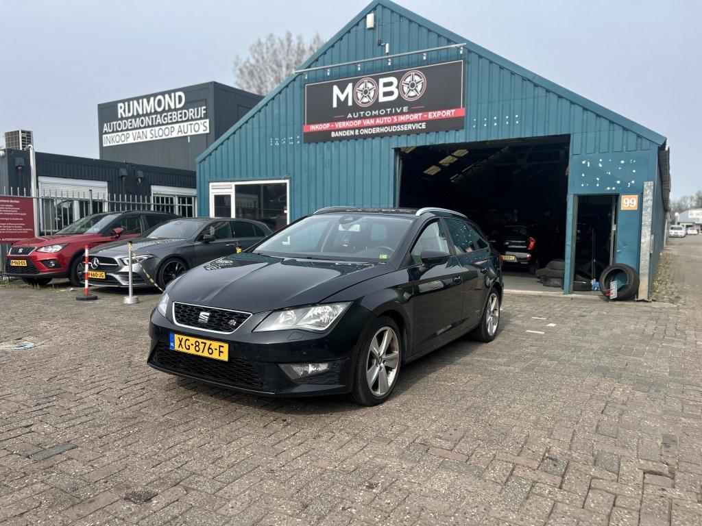 SEAT Leon ST 2.0 TDI FR Dynamic (bj 2014, semi-automaat), Auto's, Gebruikt, Euro 6, 4 cilinders, Leon