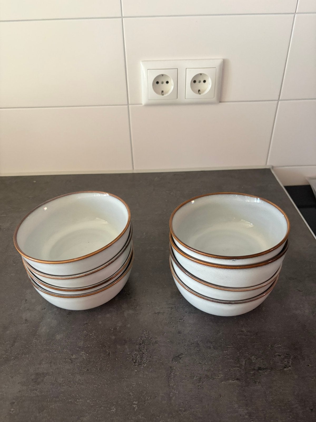 Ikea schaaltjes licht blauw 8 stuks, Ophalen, Nieuw, IKEA, Schaal of Schalen