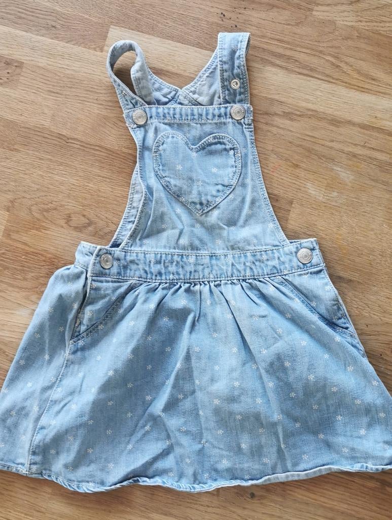 Spijkerjurkje overgooier maat 92 H&M, Ophalen of Verzenden