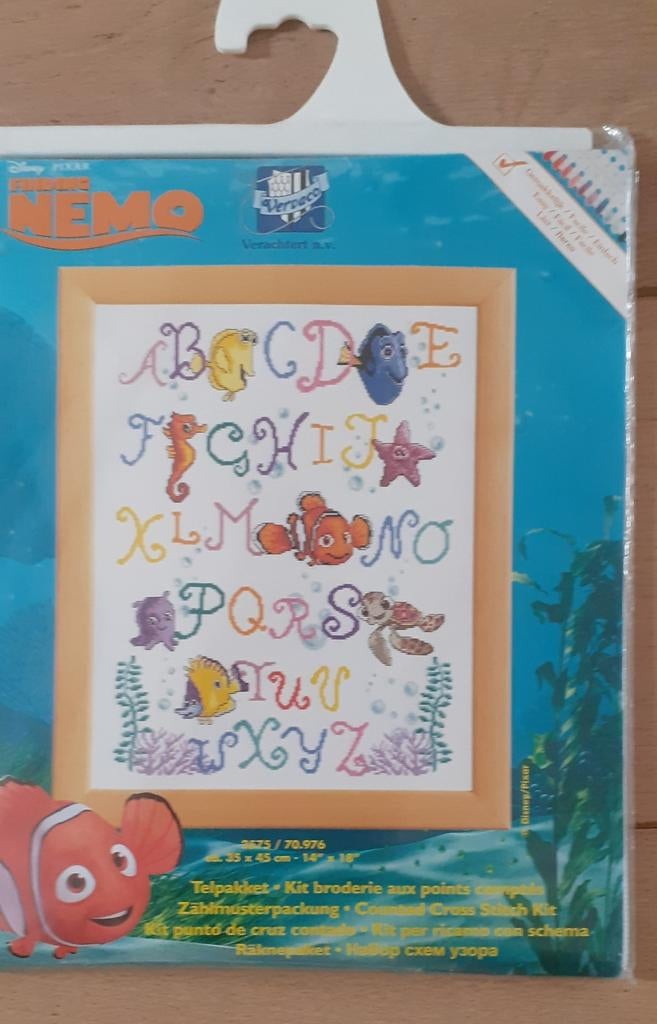 Borduurpakket Nemo, Vervaco, Ophalen of Verzenden, Nieuw, Borduurpakket