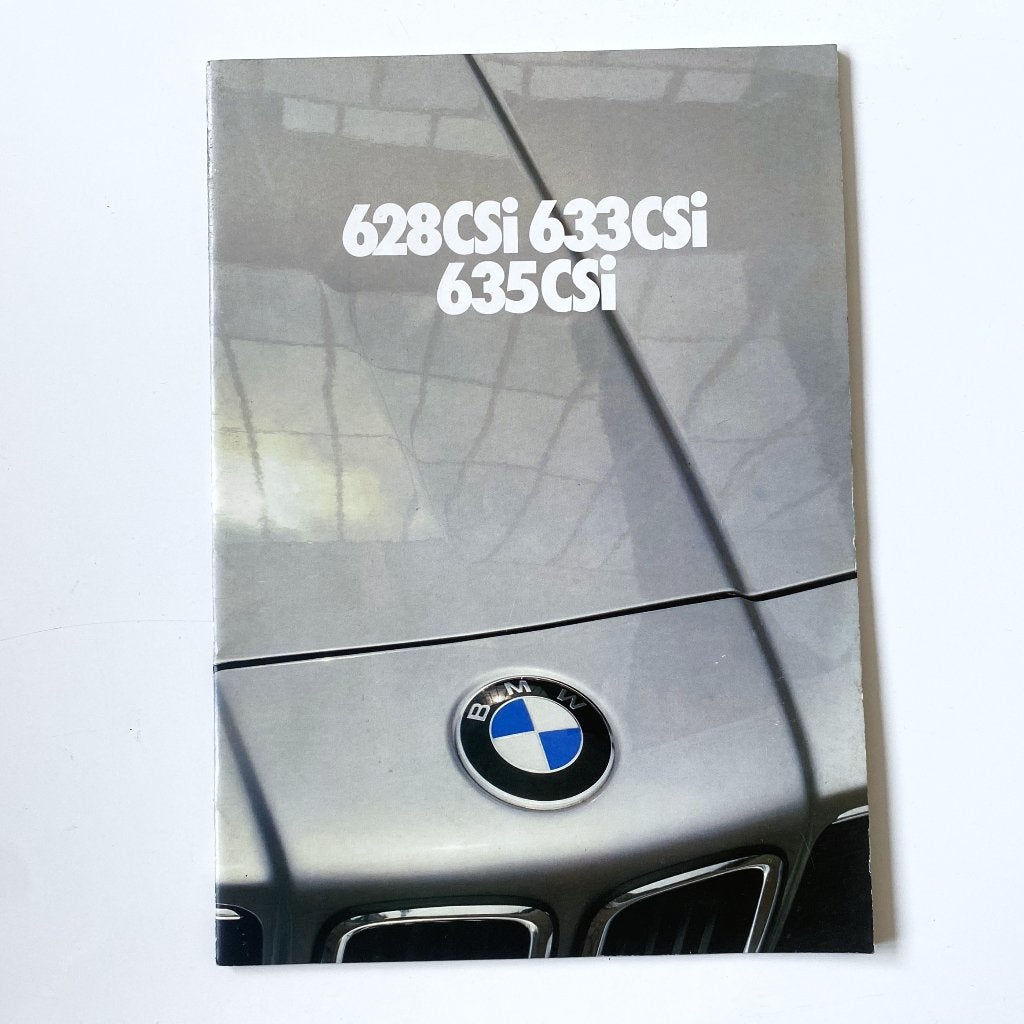 BMW 6-series (E24) brochure 1980, Verzenden, Gelezen, BMW