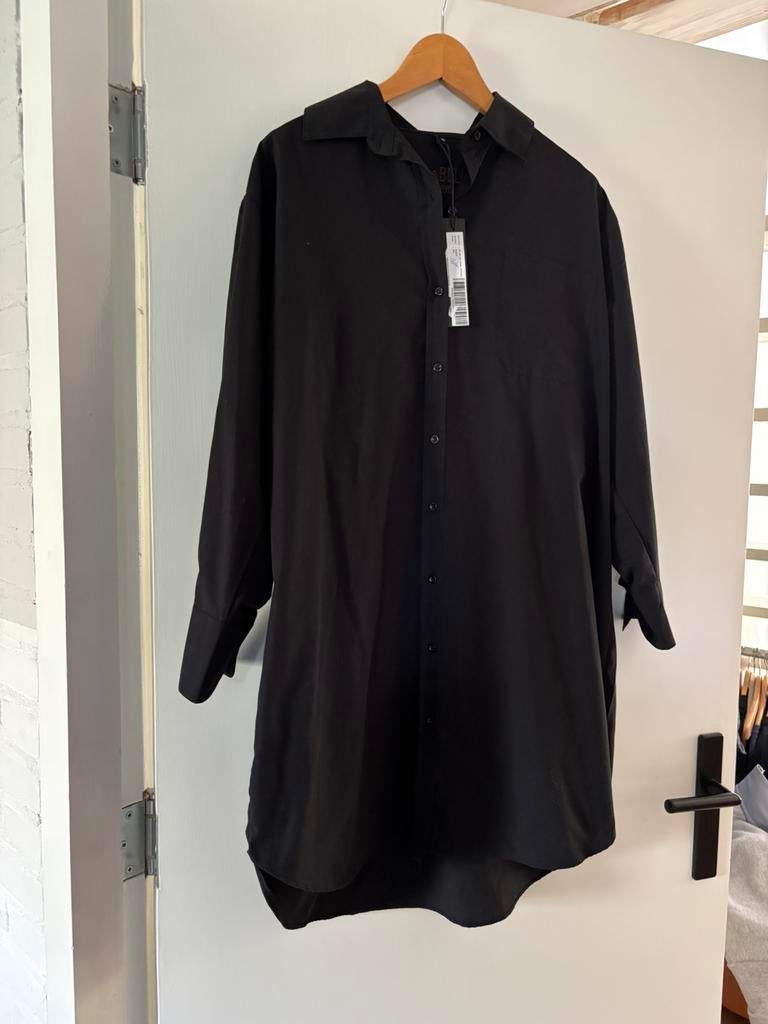 Blouse Juul & Belle lang oversized zwart maat XS nieuw, ., Zwart, Ophalen of Verzenden, Zo goed als nieuw