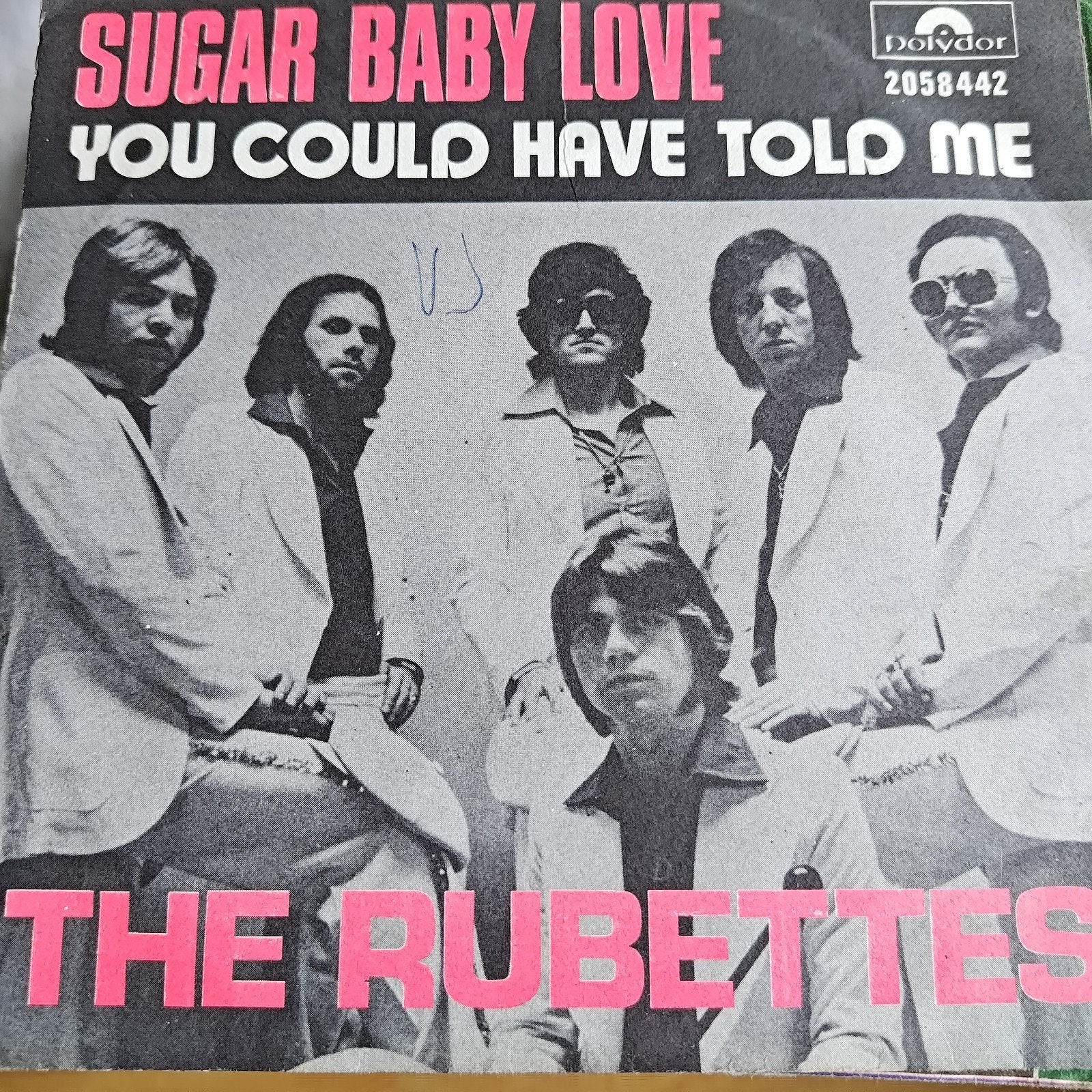 The Rubettes - Sugar Baby Love / You Could Have Told Me, Gebruikt, Fotohoes, 7 inch, Ophalen of Verzenden