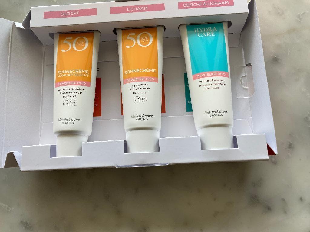Geschenksetje Biodermal Zonbescherming, Ophalen of Verzenden, Nieuw, Gehele gezicht