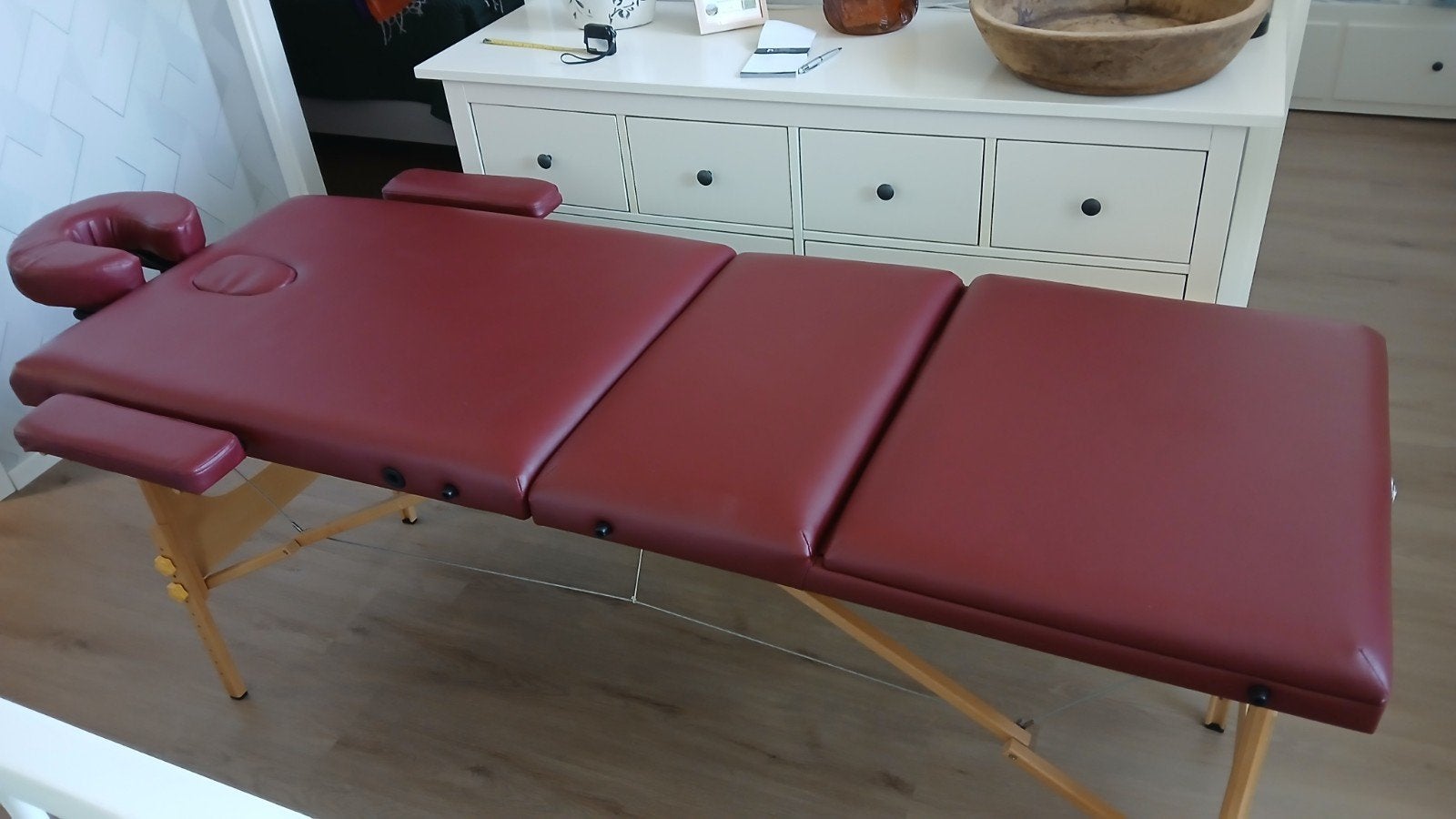 Opvouwbare Massagetafel met Draagtas - Zo goed als nieuw, Ophalen, Zo goed als nieuw, Massagetafel