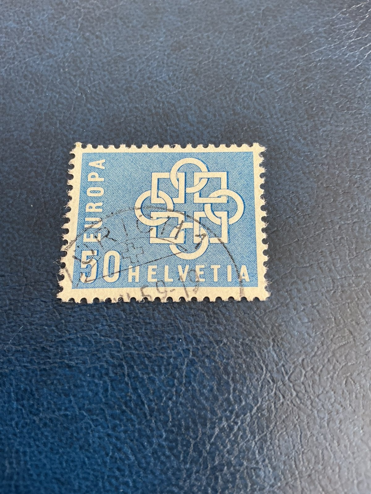Helvetia CEPT, Verzenden, Gestempeld