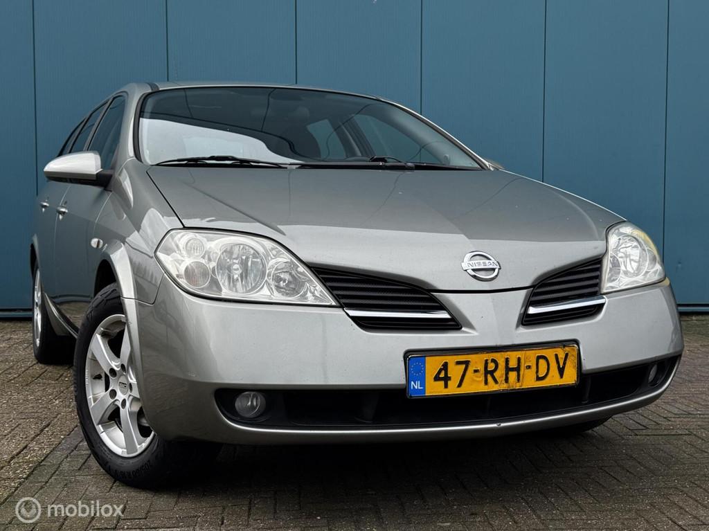 Nissan Primera Estate 1.8 Acenta Airco Cruise Control APK 21, Auto's, Nissan, Voorwielaandrijving, Gebruikt, 4 cilinders, 700 kg
