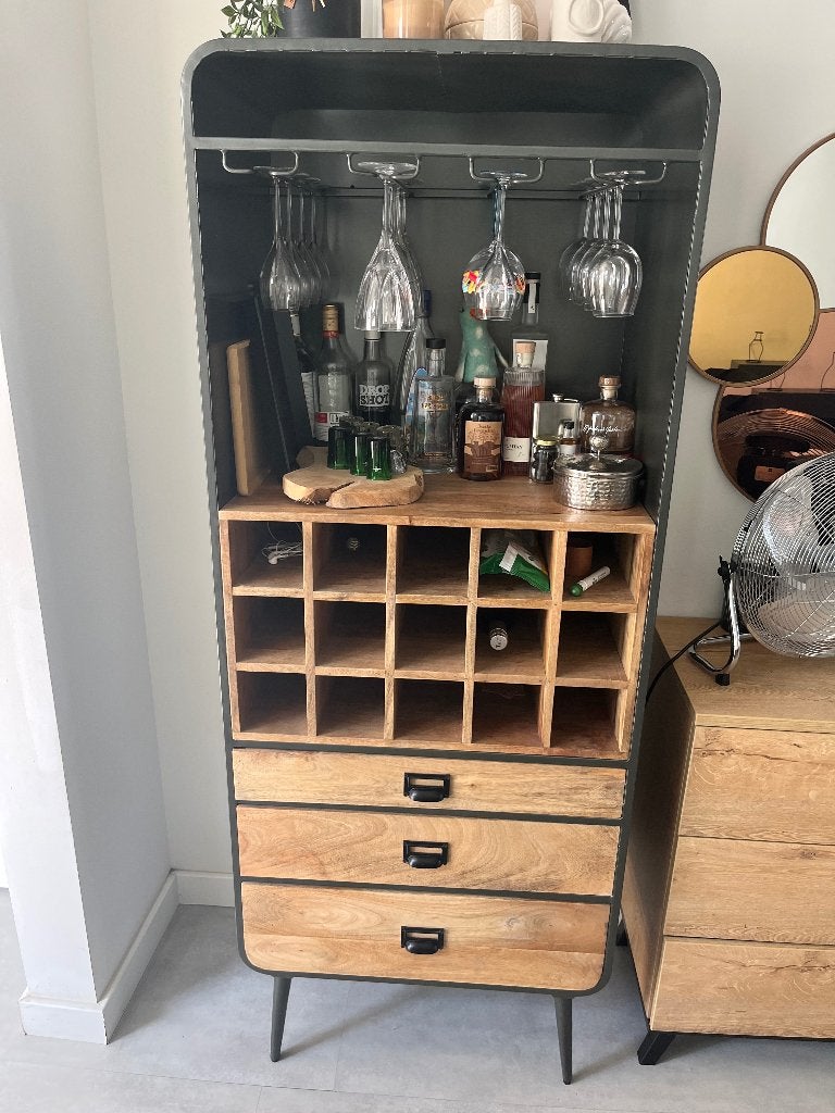 Buffetkast, Huis en Inrichting, Kasten | Buffetkasten, Ophalen, Gebruikt, Eikenhout, 50 tot 100 cm