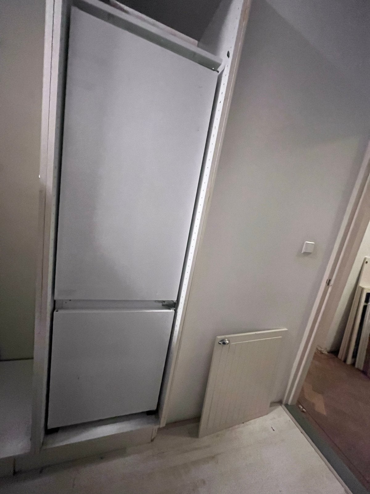 IKEA/WH CBI 601 W Koelkast met vriesvak, Ophalen, 150 tot 200 liter, Gebruikt, Energieklasse A of zuiniger
