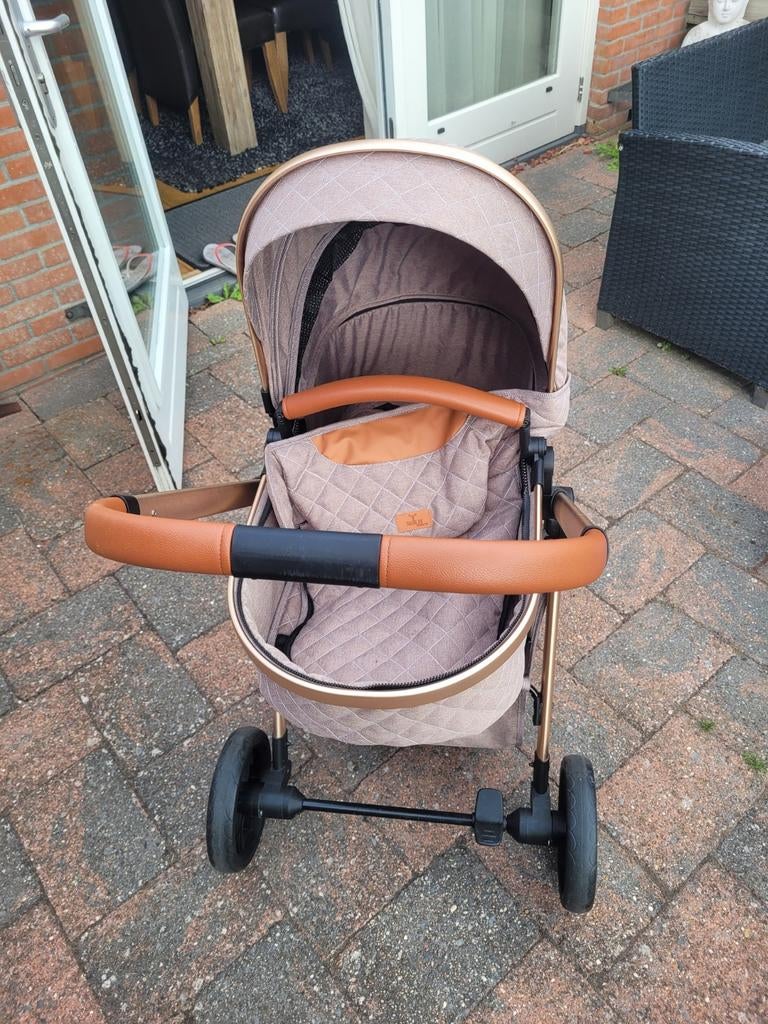 Te koop kinderwagen baby met maxicosi en regenkap, Kinderen en Baby's, Kinderwagens en Combinaties, Ophalen, Zo goed als nieuw