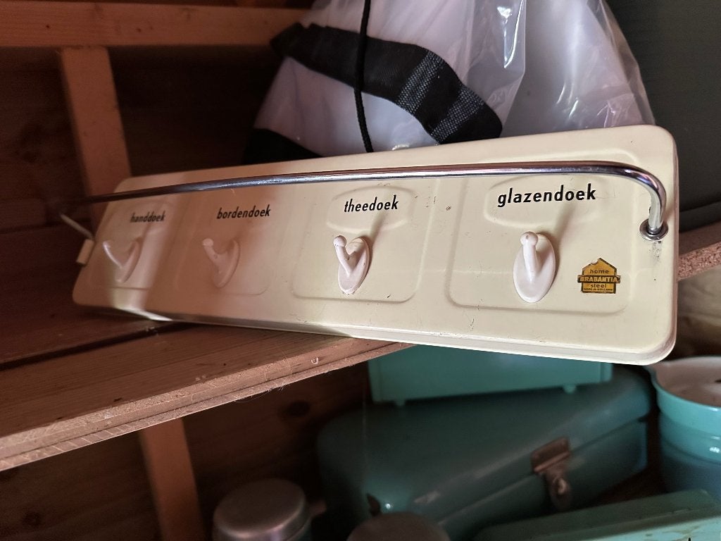 Brabantia handdoeken rek, Beige, Ophalen of Verzenden, Metaal, Brabantia