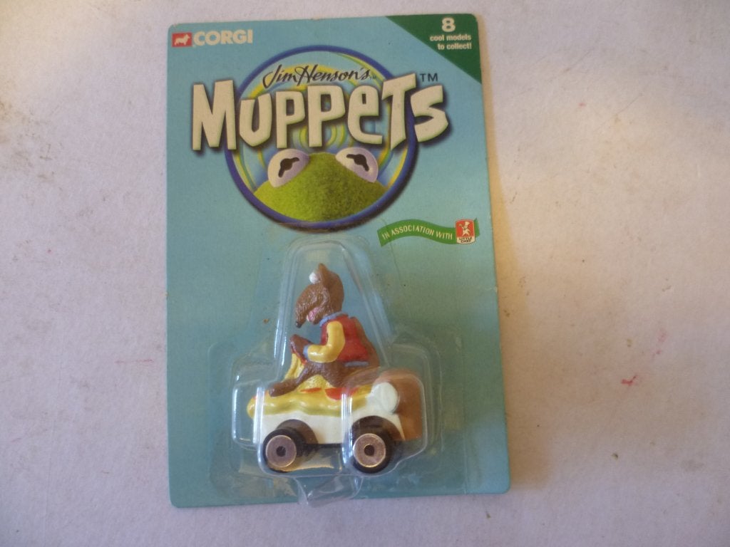 Corgi 2001 The Muppets Rizzo's Pepperoadster Jim Henson's tv, Verzamelen, Ophalen of Verzenden, Nieuw, Tv, Actiefiguur of Pop