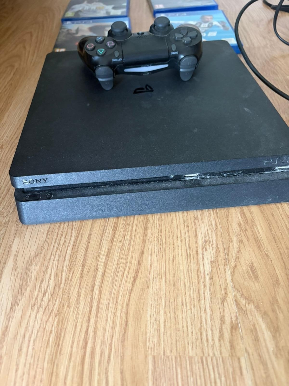 playstation 4 met spellen en controler, Spelcomputers en Games, Ophalen, Met 1 controller, Slim