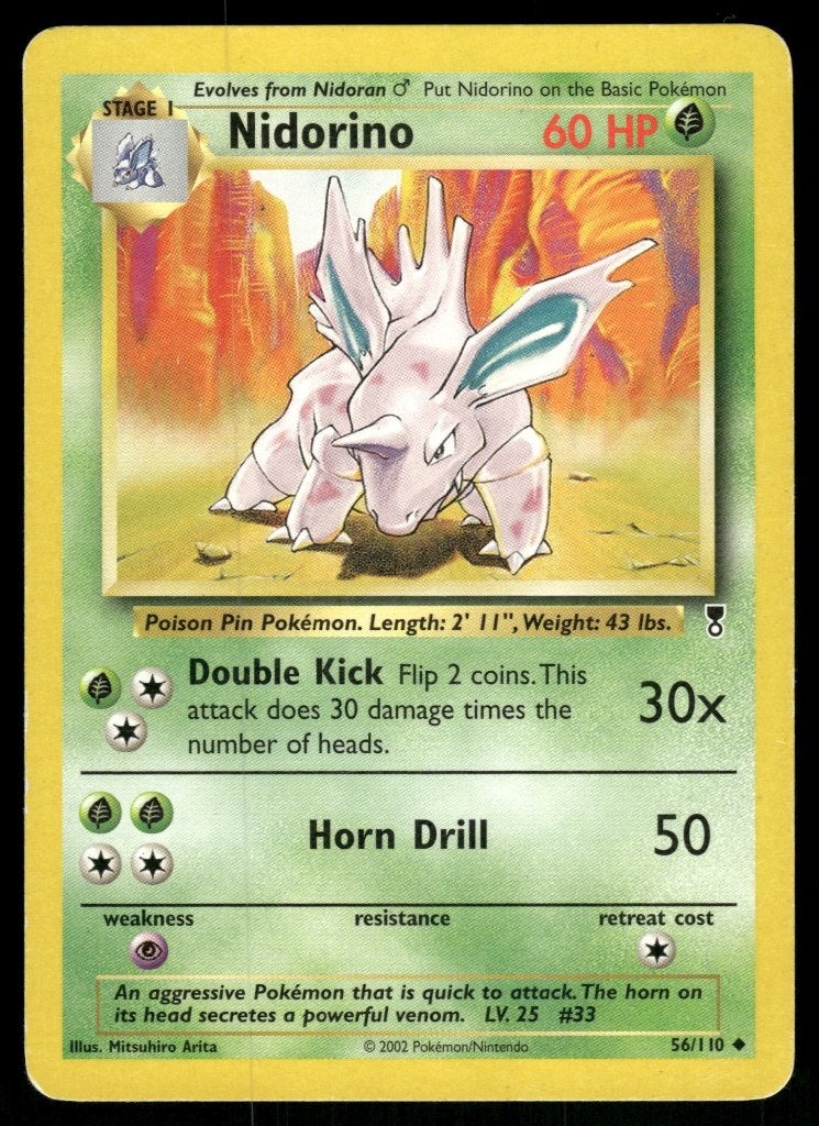 Nidorino 56/110 - Legendary Collection (Good), Verzenden, Gebruikt