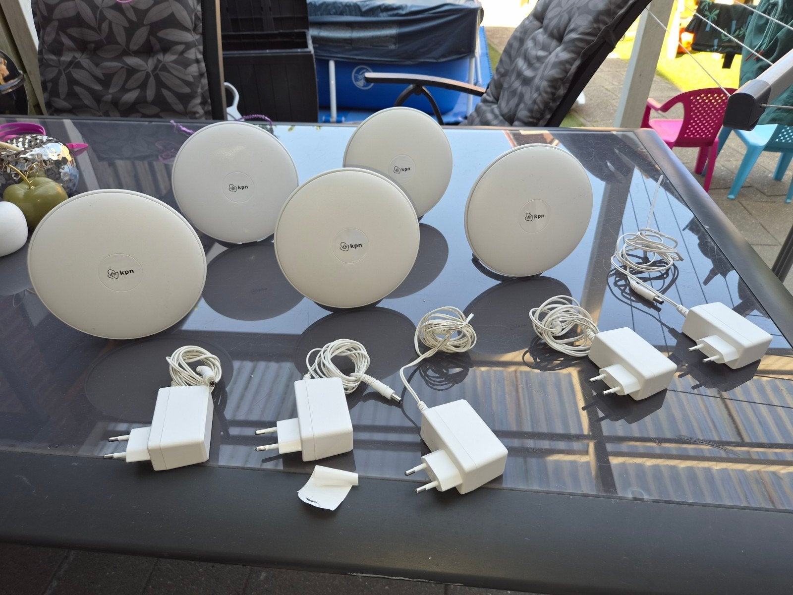 KPN super wifi 5 stuks in goede staat, Computers en Software, WiFi-versterkers, Ophalen of Verzenden, Gebruikt, KPN SuperWiFi