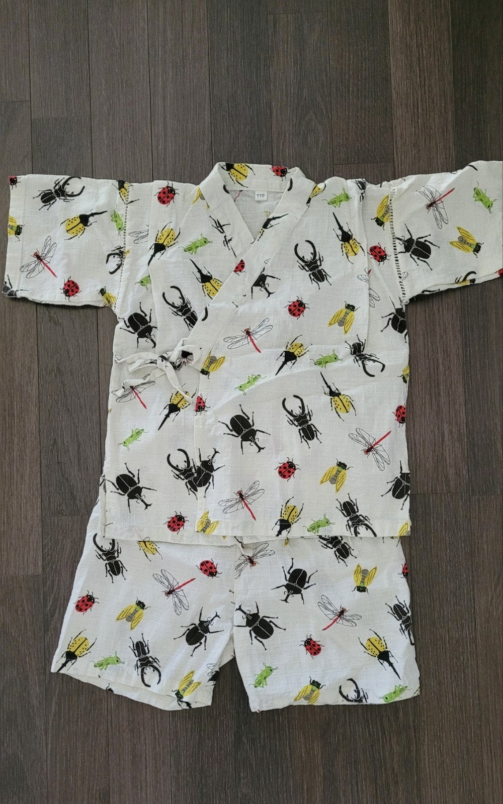 110cm/ Japanse kimono-jinbei voor kinderen, Ophalen of Verzenden, Gebruikt, Jongen of Meisje, Broek