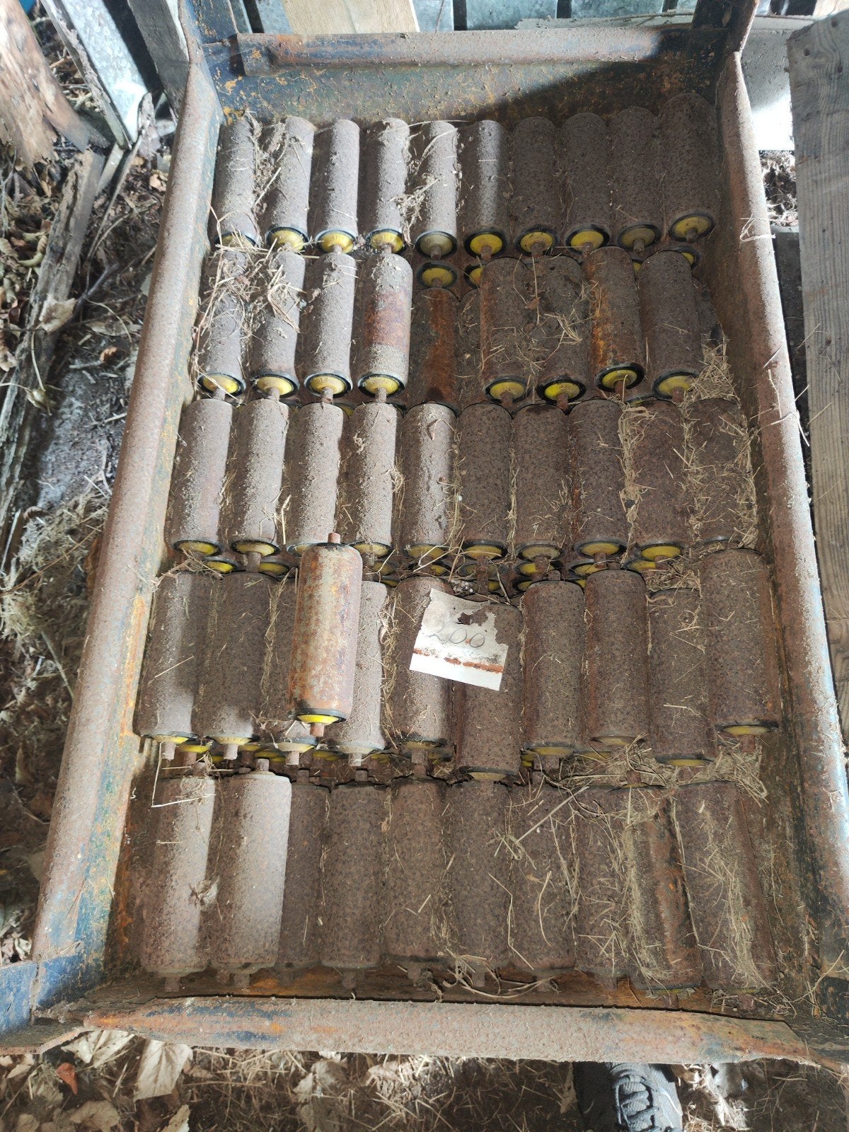 Transportrollen voor transportband - 200 stuks, Ophalen