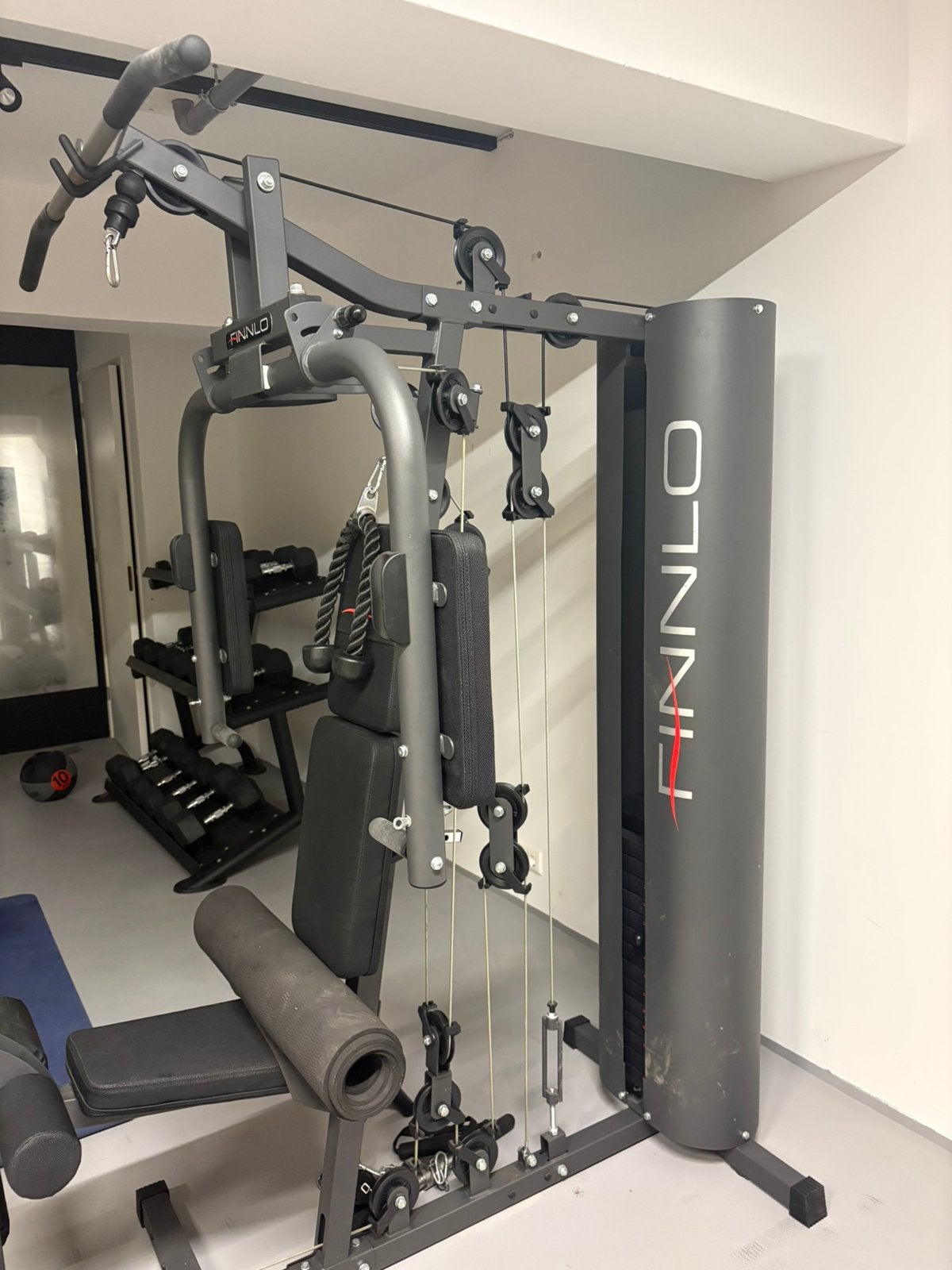 finnlo krachtstation fitness apparaat, Ophalen, Zo goed als nieuw, Metaal, Krachtstation