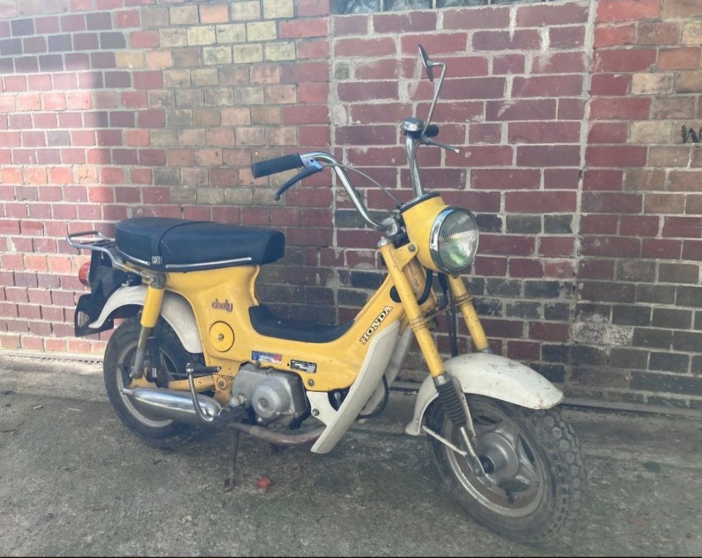 Honda Chaly 1974 4takt, Fietsen en Brommers, Ophalen, Gebruikt, Overige modellen, Maximaal 45 km/u
