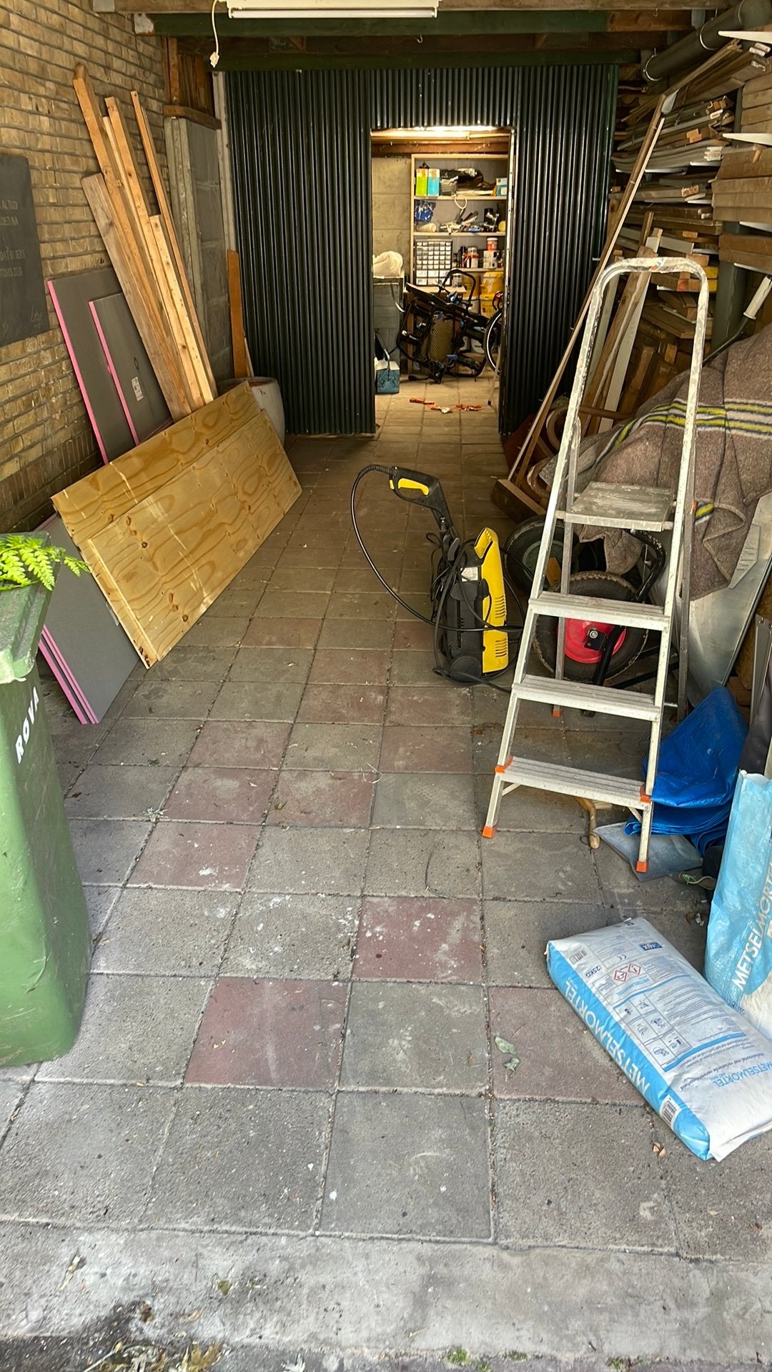 340 Stoep tegels 29x29cm (30m2), Tuin en Terras, Ophalen, Zo goed als nieuw, 10 m² of meer, Beton