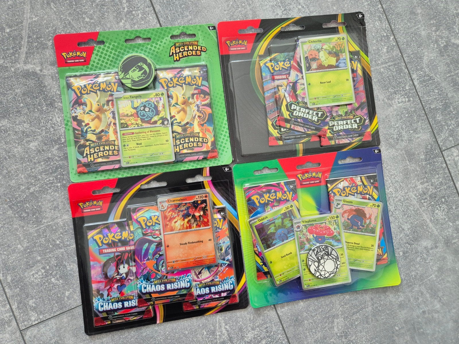 Pokémon TCG - Chaos Rising Blister (3 Booster Packs), Ophalen of Verzenden, Nieuw, Booster